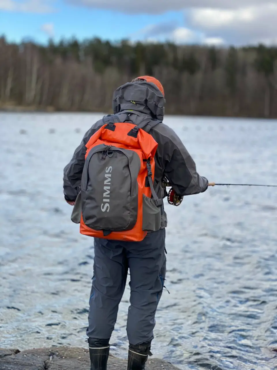 A waterproof fishing backpack can be a great option when out in the wild