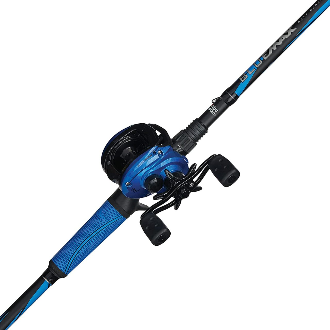 Best Bass Fishing Rod and Reel: Abu Garcia Blue Max Low Profile Baitcast Reel and Fishing Rod Combo, 7'
