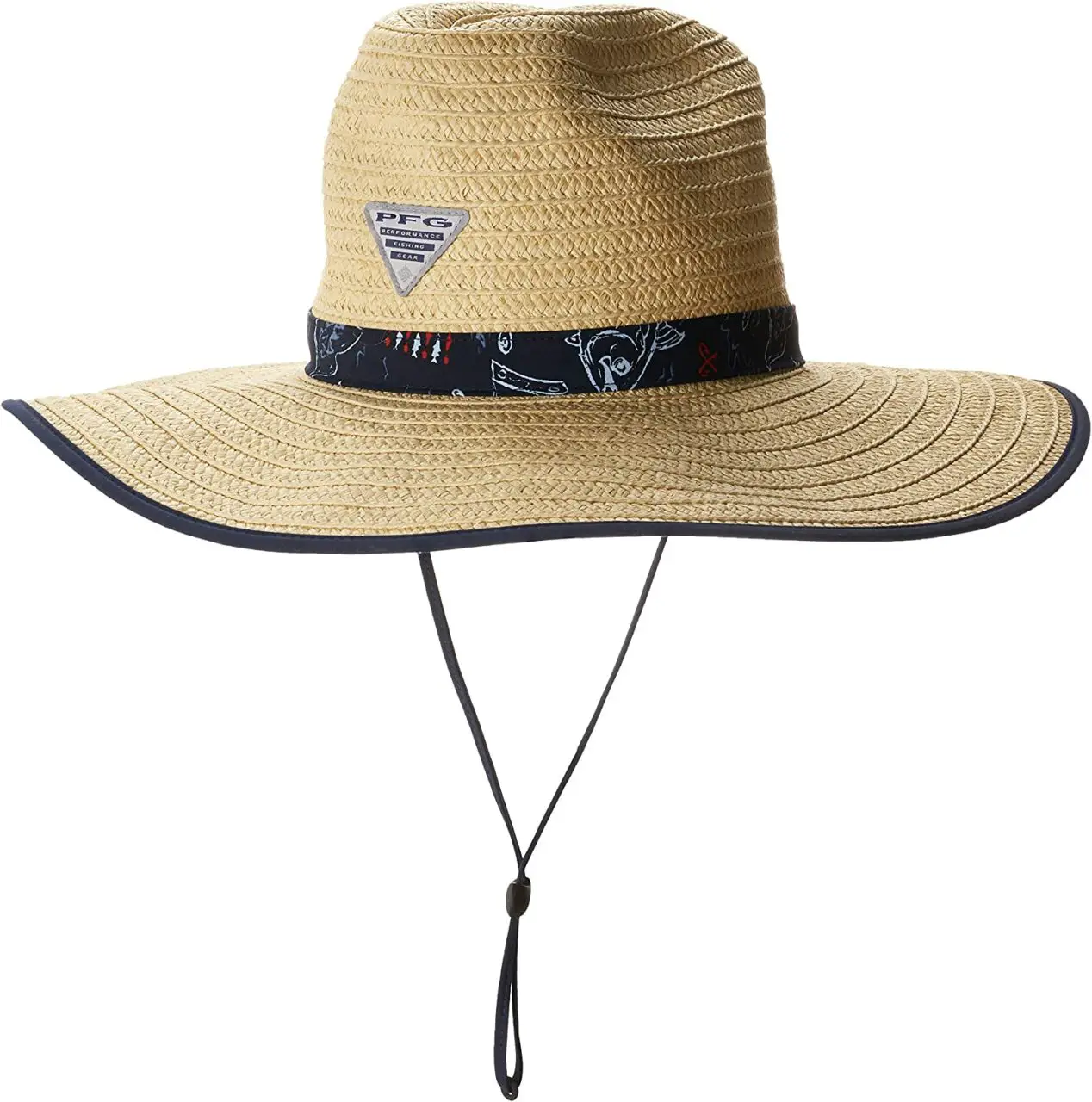 Columbia Unisex-Adult Pfg Baha™ Straw Hat for Fishing