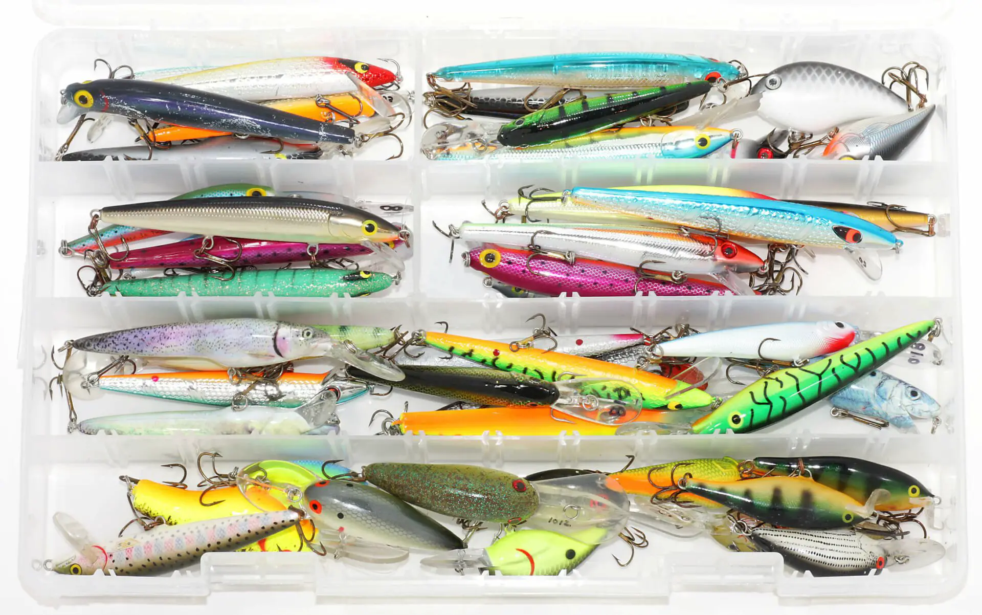 A Tackle Box full of the Best Crankbaits for Bass Fishing