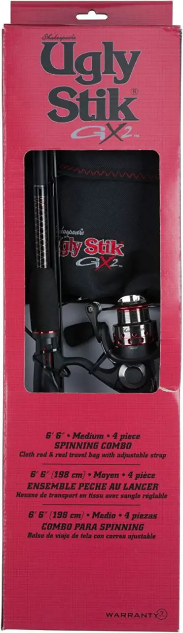 Best Trout Fishing Rod and Reel: Ugly Stick Gx2