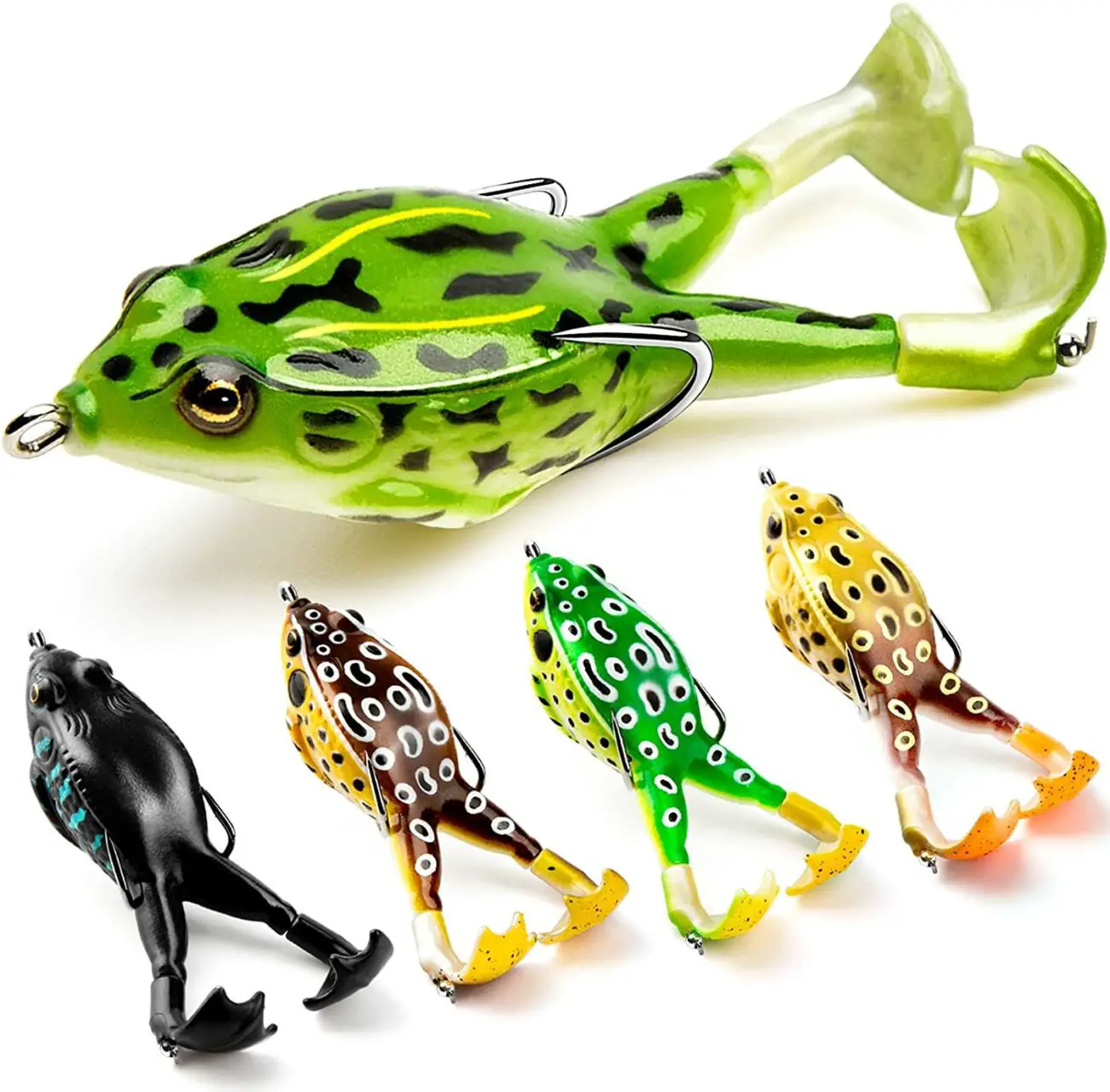 Topwater Frog Lure Bass Trout Fishing